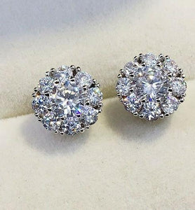 Snowflake Stud Earrings