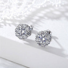 Load image into Gallery viewer, Snowflake Stud Earrings