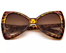 Load image into Gallery viewer, Oversize Bow Tie Sunglasses