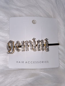 Zodiac Hair Pin