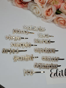 Zodiac Hair Pin