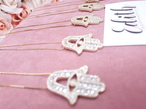 Hamsa Hand of Fatima Necklace