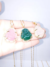 Load image into Gallery viewer, Jade Buddha Necklace