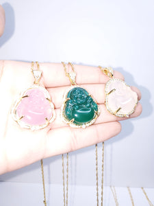 Jade Buddha Necklace