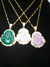 Load image into Gallery viewer, Jade Buddha Necklace