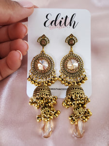 Bell Tassel Statement Earrings