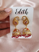 Load image into Gallery viewer, Bell Jhumka Statement Earrings