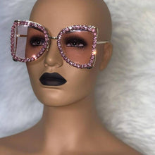 Load image into Gallery viewer, Pink bling sunglasses