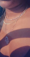 Load image into Gallery viewer, Tennis Necklace and Bracelet Set