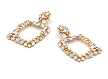 Load image into Gallery viewer, Studded Square Earrings