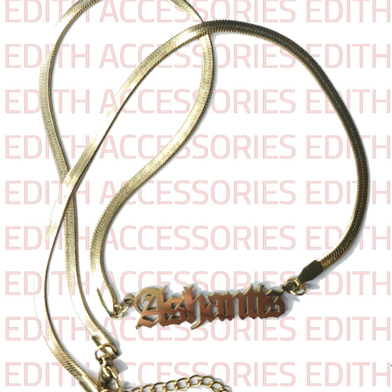 stainless steel custom necklace